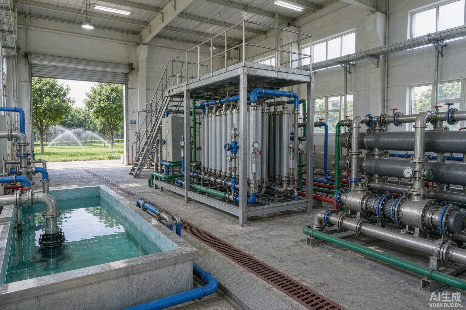印染厂中水回用项目纪实